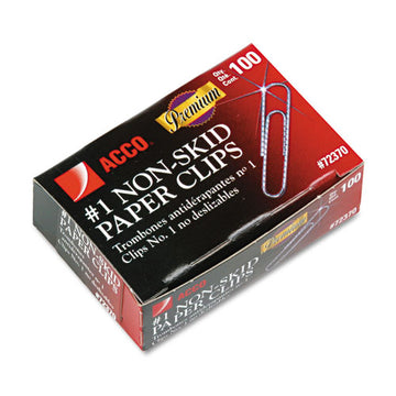 ACCO Paper Clips, Medium (no. 1), Silver, 1,000-pack freeshipping - TVN Wholesale